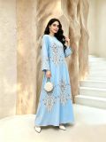 Women Ethnic Print Maxi Dress