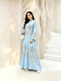 Women Ethnic Print Maxi Dress