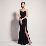 Women Herringbone Beaded Beaded Formal Party Dress Evening Dress