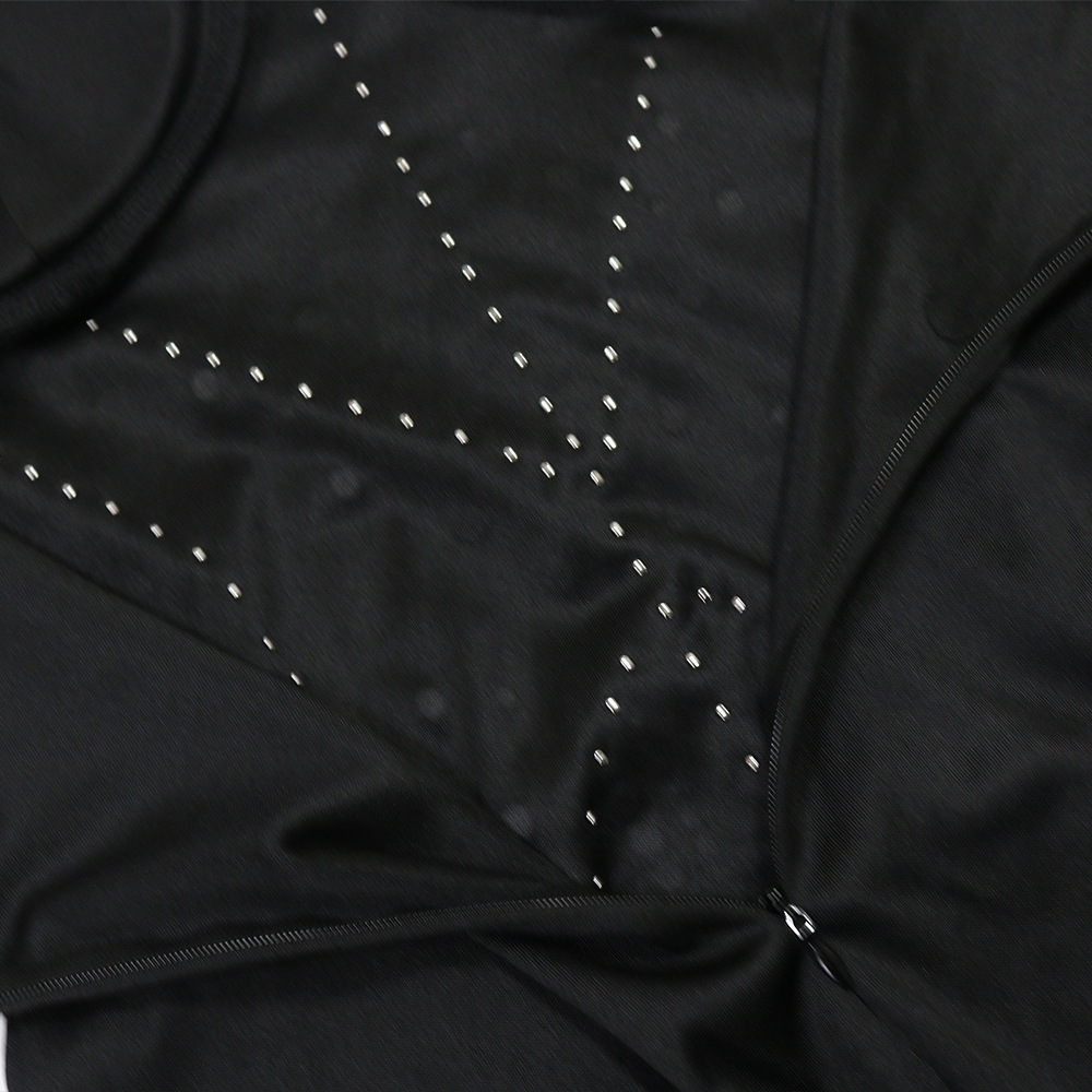 Strapless Beaded Bodycon Dress for Formal Parties