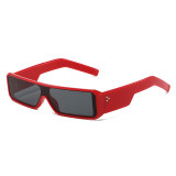 Women Sunglasses One-Piece Lens Small Frame Rectangular Sunglasses