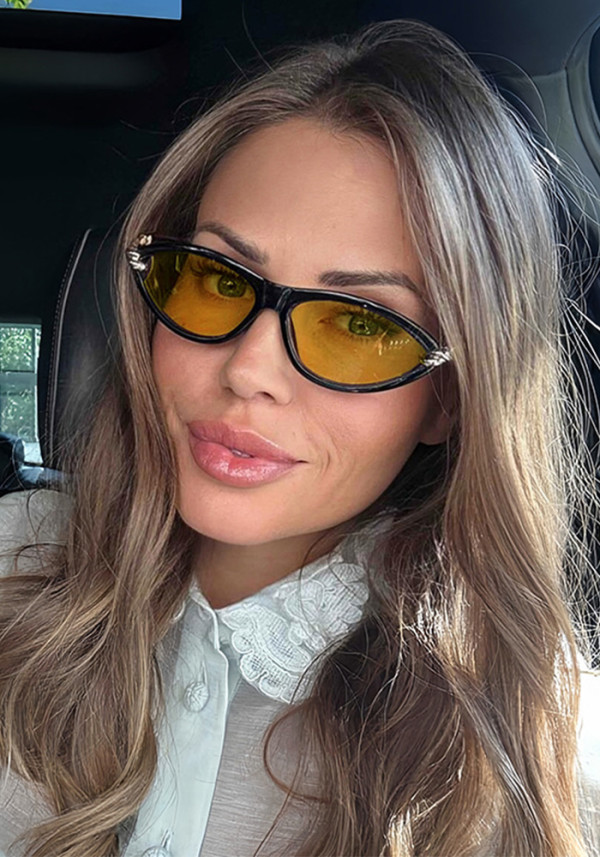 Women Cat-Eye Sunglasses Oval Sunglasses