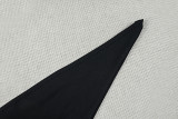 Women Solid Backless Sexy Asymmetrical V-Neck Long-Sleeve Bodycon Dress