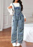 Women Denim Overalls Jumpsuits