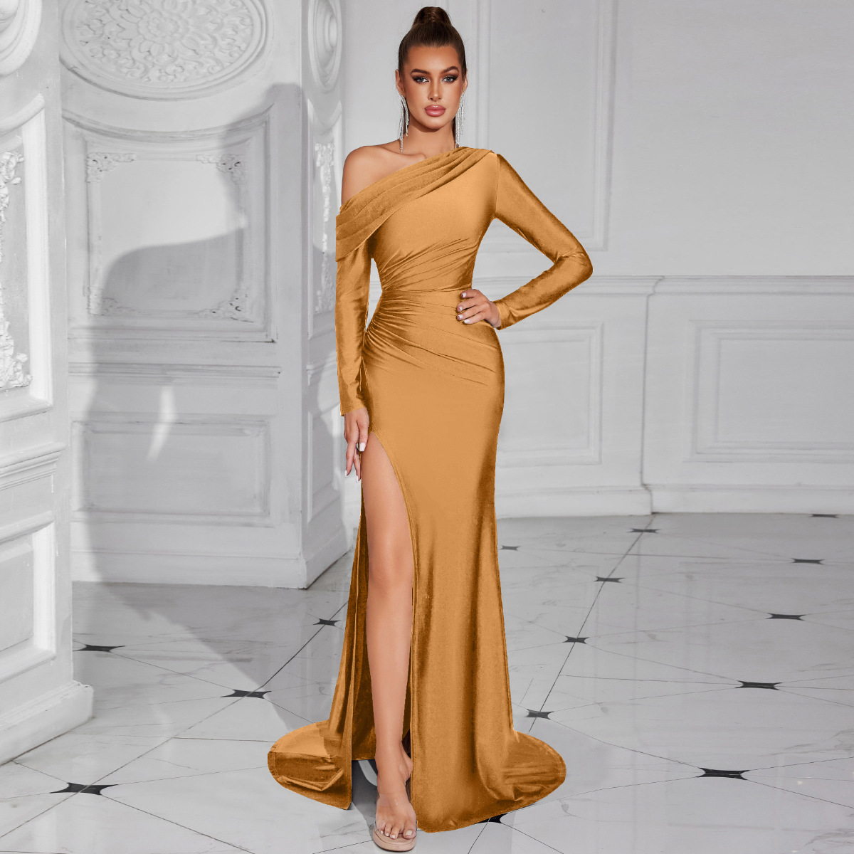 Long Sleeve Dress for Birthday Parties