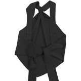 Women Knot Top and Wide-Leg Pants Two-Piece Set