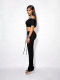 Women Casual Autumn/Winter Pleated Grunge Pant
