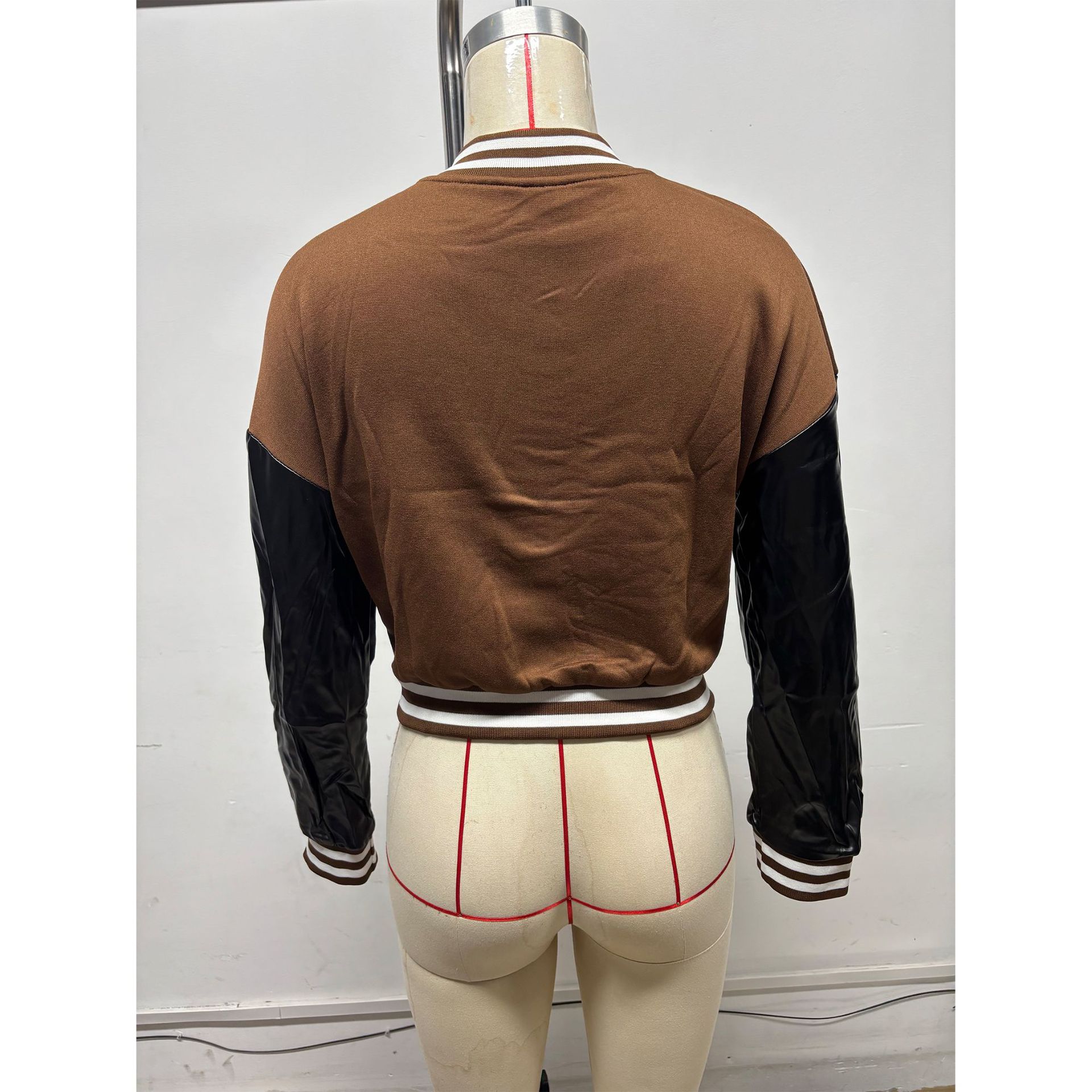 Embroidered American Baseball Jacket for Autumn/Winter Casual Wear