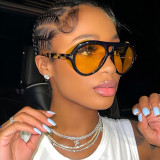 Aviator Sunglasses Punk Hip Hop Sunglasses