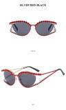 Rhinestone Cat-Eye Bling Sunglasses