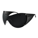 Oversized Futuristic Sunglasses