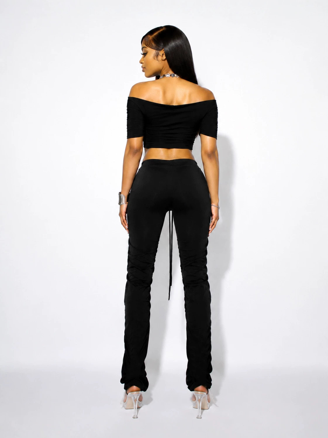 Pleated Grunge Pants for Autumn/Winter Casual Wear
