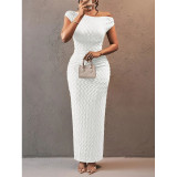Spring/Summer Women's Chic Slim-Fit Sleeveless Round Neck Dress