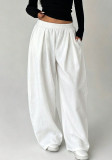 Summer Women's Loose-Fit Elastic-Waist Casual Sweatpants
