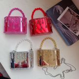 Women Chain Crossbody Rhinestone Handbag