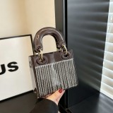 Women Evening Bag Glossy Handbag