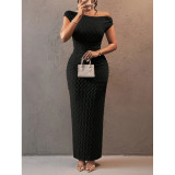 Spring/Summer Women's Chic Slim-Fit Sleeveless Round Neck Dress