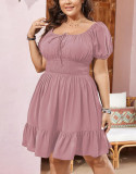 Plus Size Women Bubble Dress