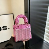Women Evening Bag Glossy Handbag