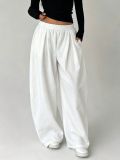 Summer Women's Loose-Fit Elastic-Waist Casual Sweatpants