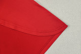 Women Sexy V-Neck Sleeveless Slit Bodycon Dress
