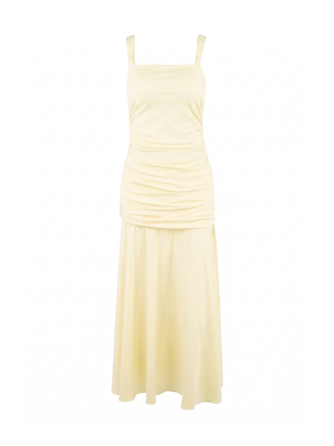 Solid Sleeveless Camisole Dress for Summer Casual