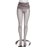 Women sexy See-Through printed Footed leggings