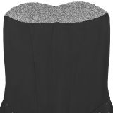 Women's Sexy Strapless Beaded Luxury Formal Party Dress