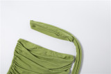 Women Summer Sexy Wrap Bust Backless Halter Neck Tie‑Up Casual Crop Top