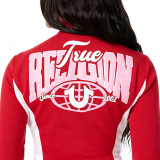 Women Zip Jacket & Shorts Two Piece Set
