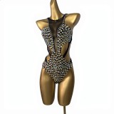 Women Diamond Bikini Swimsuit