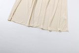 Women Summer Patchwork Sleeveless Backless Dress