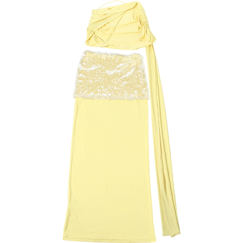 One-Shoulder Backless Dress for Summer Parties