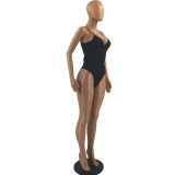 Women Sexy Mesh See‑Through Jumpsuit