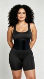 Women's Bodyshaper Lace-Up Sweat-Waist Trainer Tight-Fitting Fitness Romper