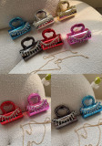 Women Hand‑Carry Chain Rhinestone Acrylic Crossbody Handbag