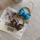 Women One‑Shoulder Evening Bow Chain Bag