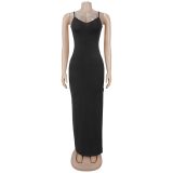 Women Beaded High‑Neck Mesh Long Sleeve Ruched Bodycon Dress