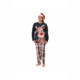 Family Wear Christmas Animal Print Pajama Set