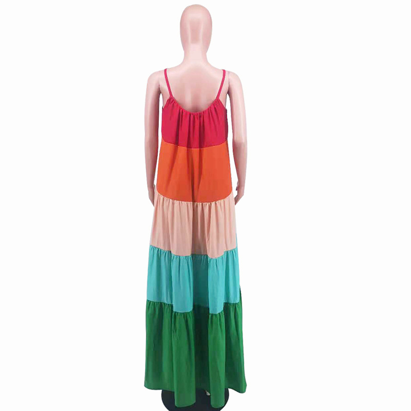 Spaghetti Strap Maxi Dress for Summer