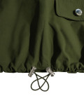 Women's Casual Hooded Zip-Up Long-Sleeve Top with Jogger Cargo Pants Two-Piece Set