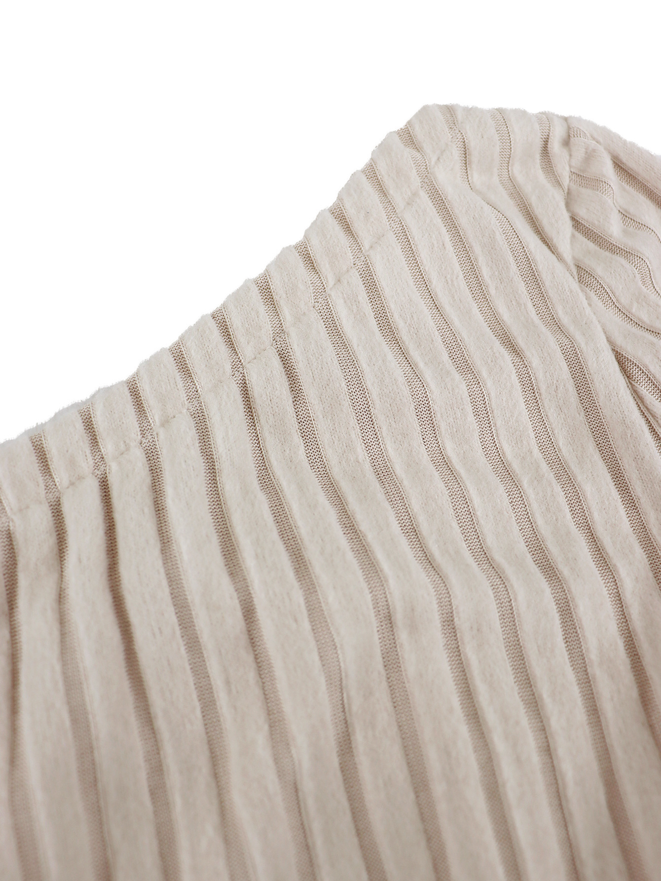 Long Sleeve Ribbed Knitted Slash Shoulder Bodycon Dress