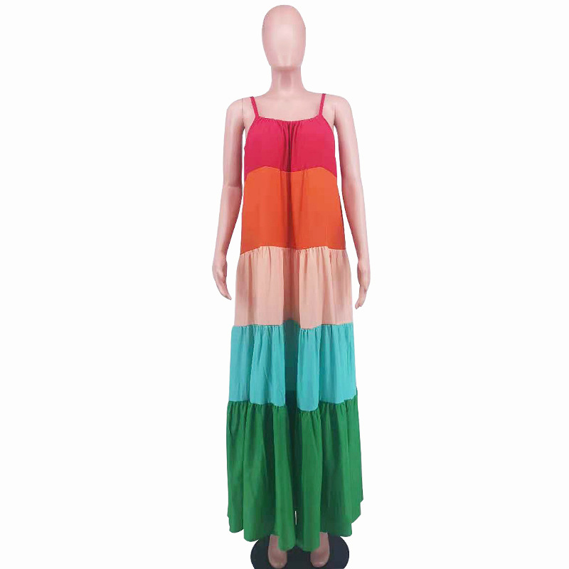 Spaghetti Strap Maxi Dress for Summer