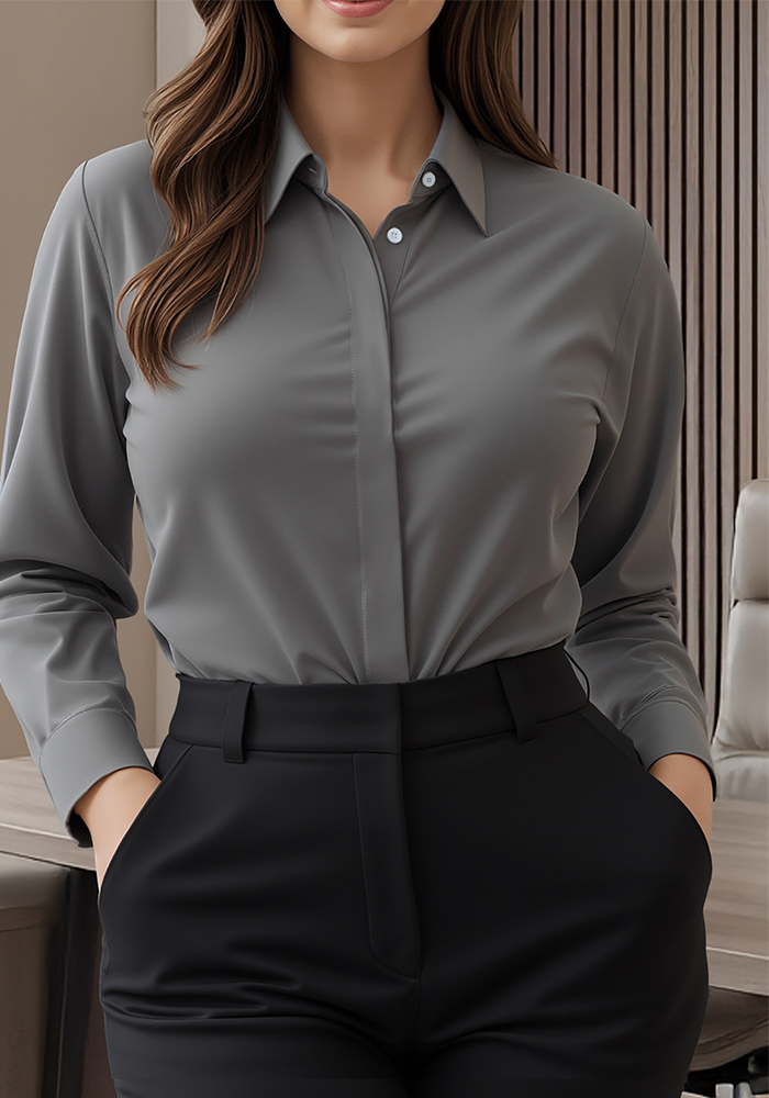 Plus Size Long Sleeve Shirt
