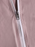 Women's Casual Hooded Zip-Up Long-Sleeve Top with Jogger Cargo Pants Two-Piece Set
