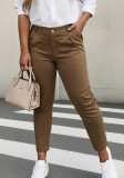 Plus Size Women Casual Long Pants