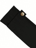 Women Button Long Sleeve Elegant Blazer
