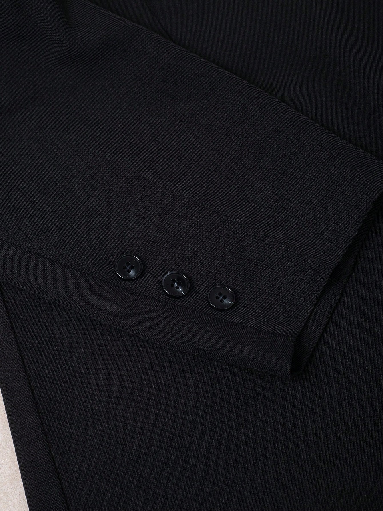 Black Blazer Top for Fall