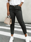 Plus Size Women Casual Long Pants