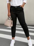 Plus Size Women Casual Long Pants